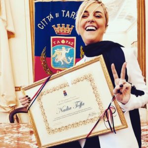 Nadia Toffa diventa cittadina onoraria di Taranto: 