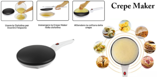 Crepe Maker: piastra elettrica antiaderente per preparare le crepes, funziona davvero? Caratteristiche, opinioni e dove comprarla