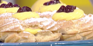 Come fare Zeppole di San Giuseppe al forno ricetta di Sal De Riso: cosa occorre e procedimento