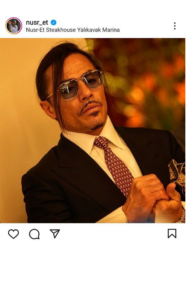 Salt Bae (Chef Nusret) biografia: chi è, età, altezza, peso, tatuaggi, figli, moglie, ristoranti, Instagram e vita privata