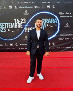 Kevin Sacchi brilla al Ferrara Cinema Film Festival insieme alle stelle dello spettacolo