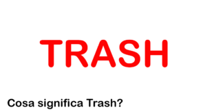 Cosa significa Trash? Significato, storia e origine del termine