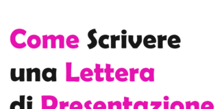 Guida Completa su Come Scrivere una Lettera di Presentazione