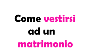 Come vestirsi ad un matrimonio autunno/invernale