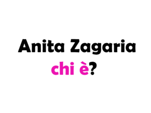 Anita Zagaria chi è? Biografia, età, altezza, peso, figli, marito, carriera, Instagram e vita privata