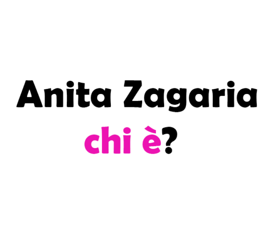 Anita Zagaria chi è? Biografia, età, altezza, peso, figli, marito, carriera, Instagram e vita privata