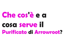 Che cos'è e a cosa serve il Purificato di Arrowroot?