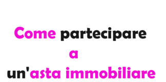 come partecipare a un'asta immobiliare