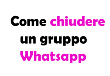 Come chiudere un gruppo WhatsApp: Guida completa