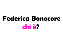 Federica Bonocore chi è?