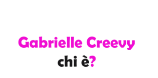 Gabrielle Creevy chi è?