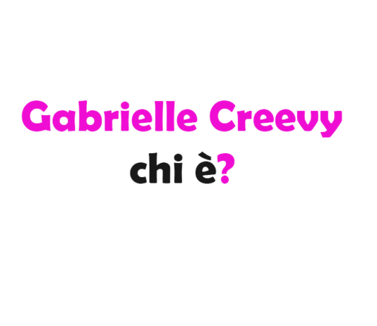 Gabrielle Creevy chi è?