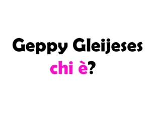 Geppy Gleijeses chi è?