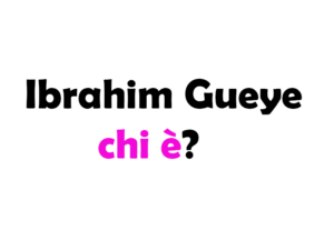 Ibrahim Gueye chi è?