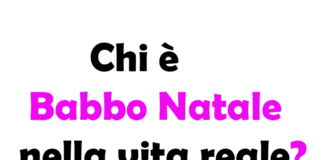 Chi è Babbo Natale nella vita reale?