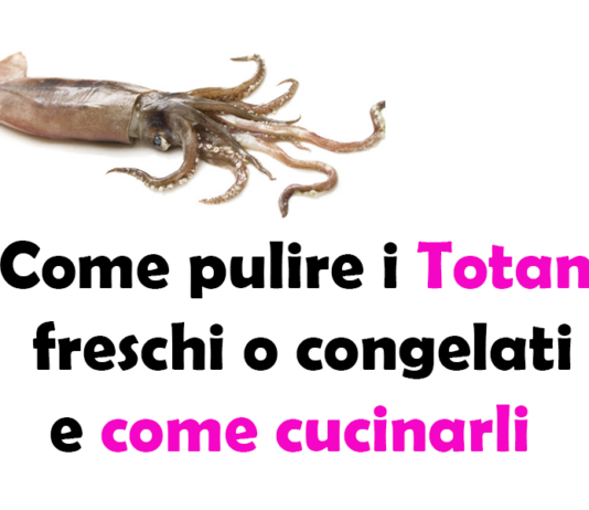 Come pulire i Totani freschi o congelati e come cucinarli, guida completa