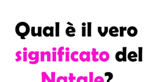 Qual è il vero significato del Natale?