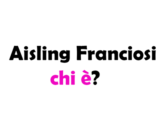 Aisling Franciosi chi è?