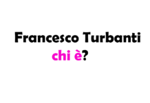 Francesco Turbanti chi è? Biografia, età, altezza, peso, carriera, figli, moglie, Instagram e vita privata