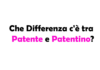 Che Differenza c'è tra Patente e Patentino? Guida Completa