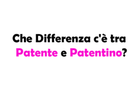 Che Differenza c'è tra Patente e Patentino? Guida Completa