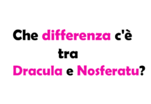 Che differenza c'è tra Dracula e Nosferatu?