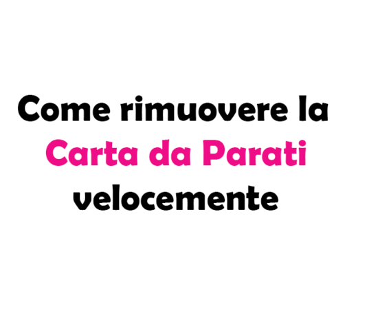 Come rimuovere la Carta da Parati velocemente: Guida Completa