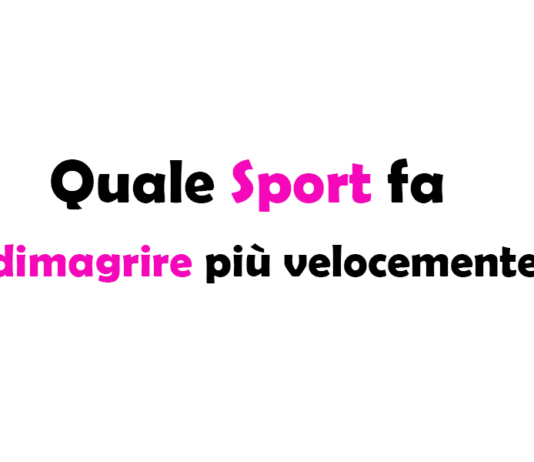 Quale Sport fa dimagrire più velocemente? Guida Completa