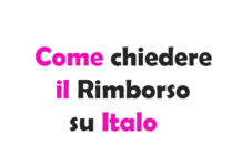 Come chiedere il Rimborso su Italo