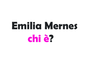 Emilia Mernes chi è? Biografia, età, altezza e peso, carriera, canzoni, fidanzato, Instagram e vita privata