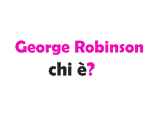 George Robinson chi è? Biografia, età, carriera, film, incidente, fidanzata, Instagram e vita privata