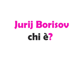 Jurij Borisov chi è?