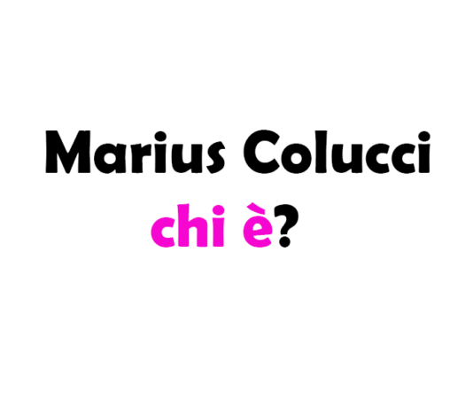 Marius Colucci chi è? Biografia, età, carriera, film, figli, moglie, Instagram e vita privata