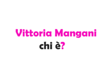 Vittoria Mangani chi è