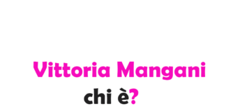 Vittoria Mangani chi è