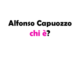 Alfonso Capuozzo chi è? Biografia, età, altezza e peso, fidanzata, carriera, Instagram e vita privata