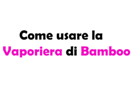 Come usare la Vaporiera di Bamboo: Guida Completa