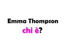 Emma Thompson chi è?