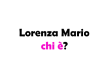 Lorenza Mario chi è? Biografia, età, altezza e peso, carriera, figli, marito, Instagram e vita privata