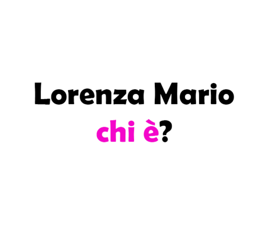 Lorenza Mario chi è? Biografia, età, altezza e peso, carriera, figli, marito, Instagram e vita privata