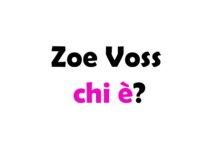Zoe Voss chi è?